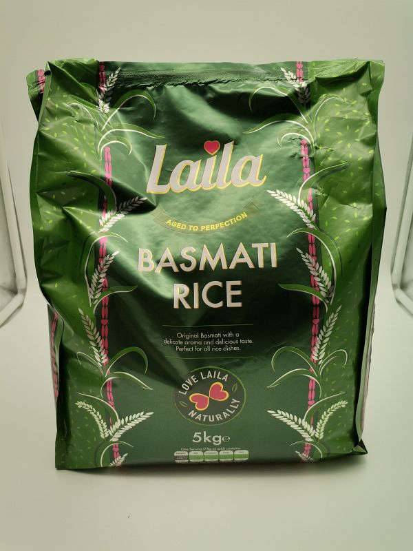 Basmati Reis Basmati Rice Laila 5kg Asian House Himalaya